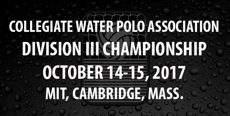 Massachusetts Institute of Technology to Host 2017 Collegiate Water Polo Association Division III Championship on October 14-15