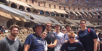 Connecticut College Men’s Water Polo Prepares for 2017 Men’s Season by Taking a Roman Holiday