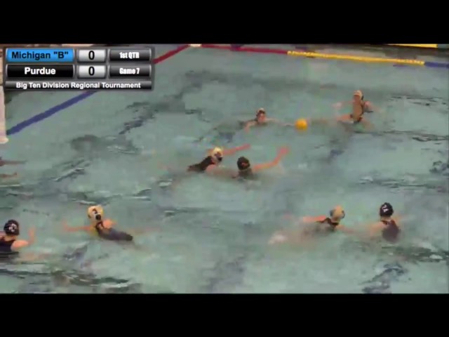 CWPA Network Game of the Week: University of Michigan “B” vs. Purdue University at Big Ten Division Tournament