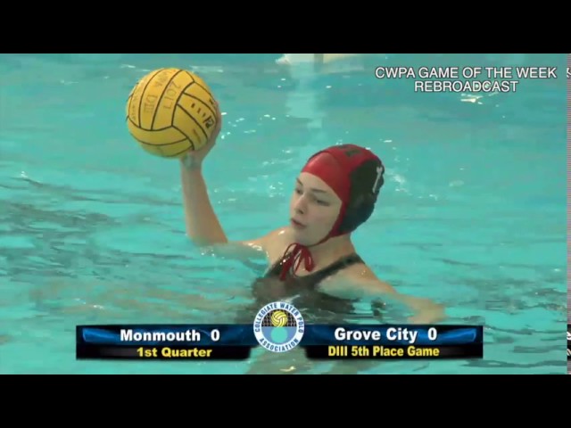 Collegiate Water Polo Association Game of the Week: Monmouth College vs. Grove City College in 2017 CWPA Division III Championship Fifth Place Game