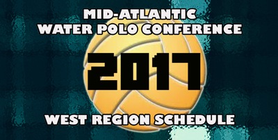 2017 Mid-Atlantic Water Polo Conference-West Region Schedule Released