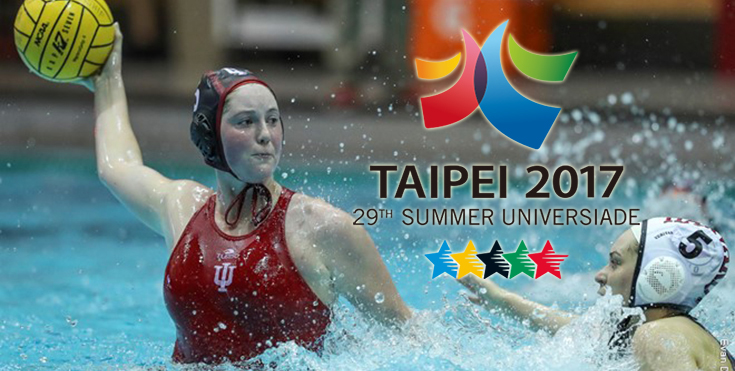 Indiana University’s Mollie Williams Scores Four to Help Australia Stop Greece, 10-3, & Begin 29th Summer Universiade