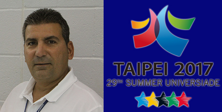 Collegiate Water Polo Association Official Humberto Navarro Appears in World University Games’ Officials Video