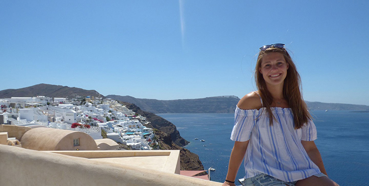 Studying Abroad: University of Michigan’s Kim Johnson Finds New Perspective in Greece