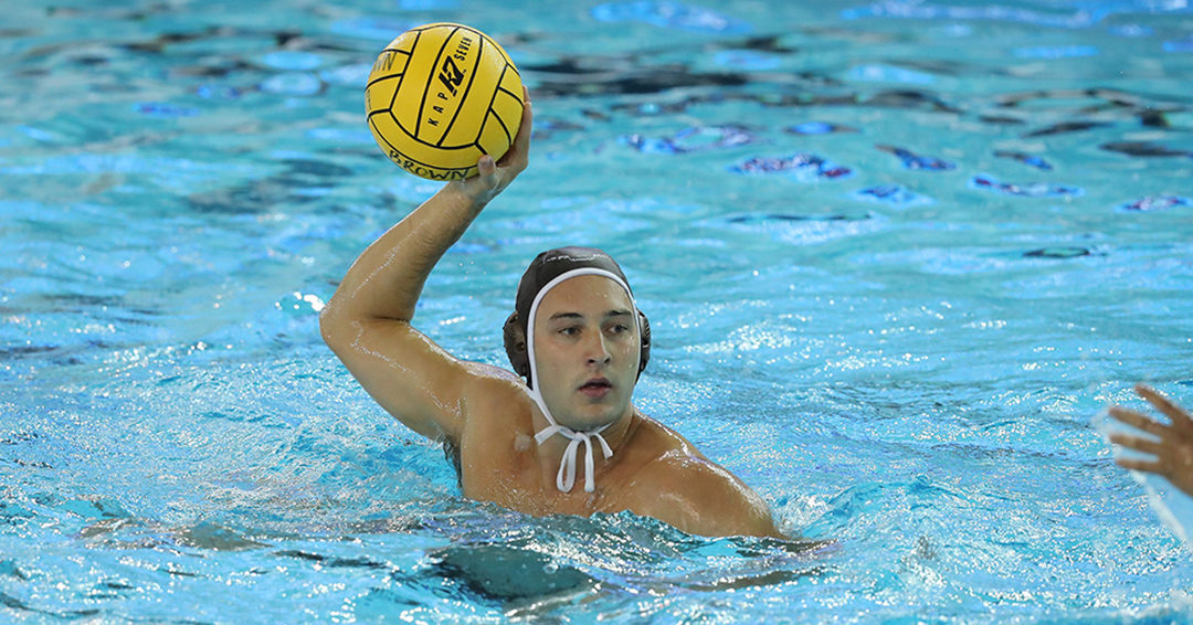 No. 15 Brown University Deals with Iona College, 17-13 OT, & Falls Short Versus No. 12 Princeton University, 14-13 OT SD, in Northeast Water Polo Conference Action