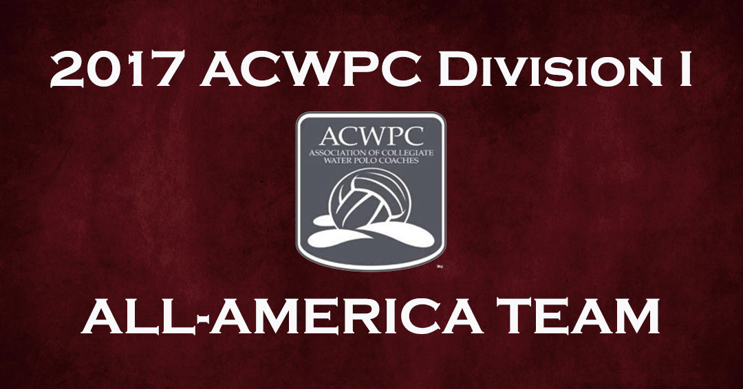 2017 Association of Collegiate Water Polo Coaches Men’s Division I All-America Team Released
