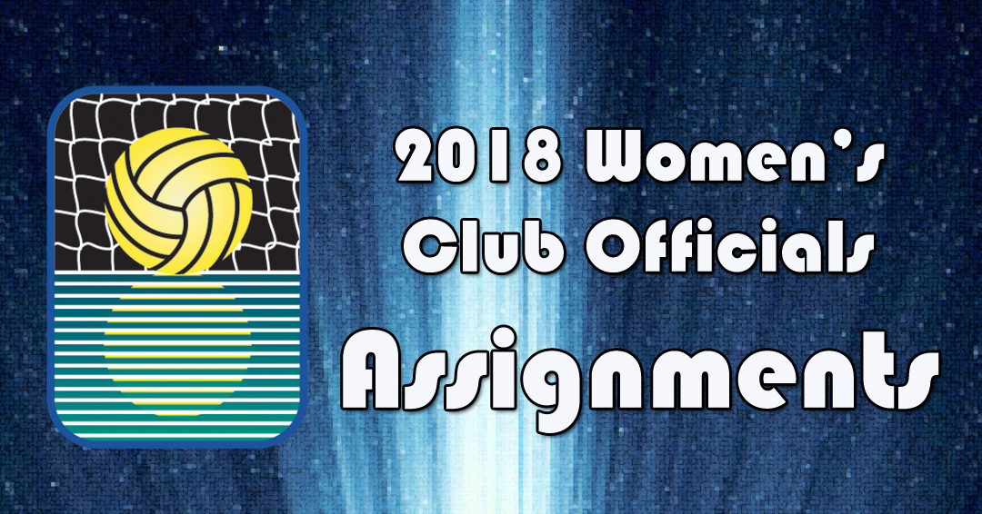 2018 Women’s Collegiate Club Referee Assignments Released