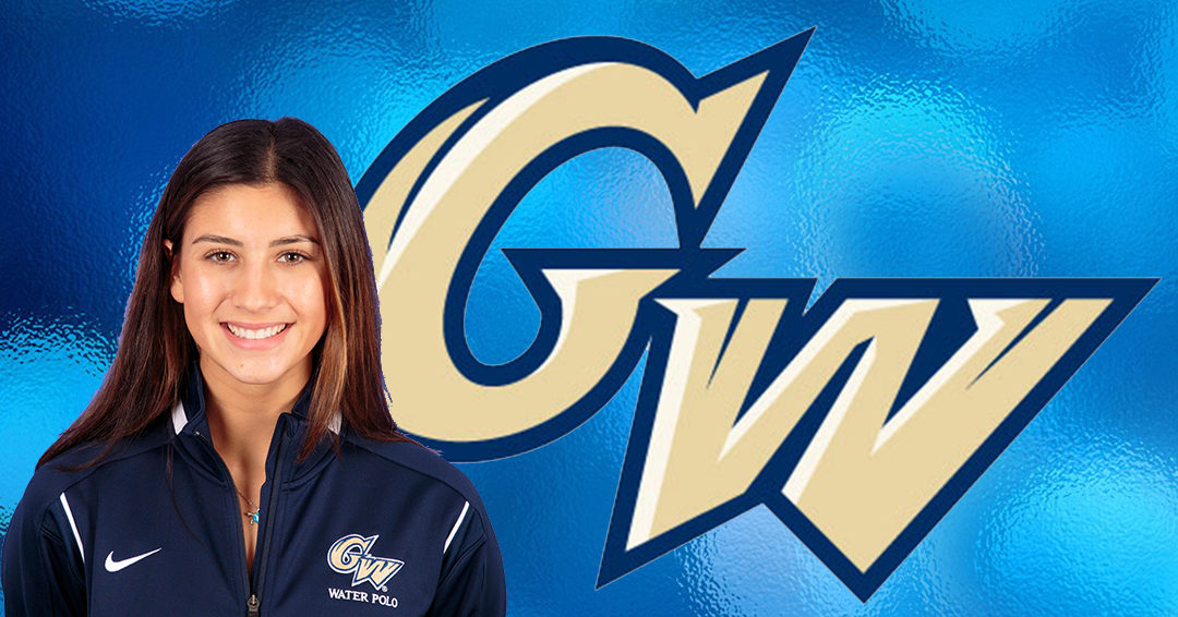 George Washington University’s Alana Ponce Collects February 12 Collegiate Water Polo Association Division I Player & Tri-Rookie of the Week Accolades