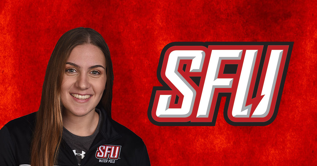 Saint Francis University’s Marialena Seletopoulou Posts March 5 Collegiate Water Polo Association Division I Rookie of the Week Award