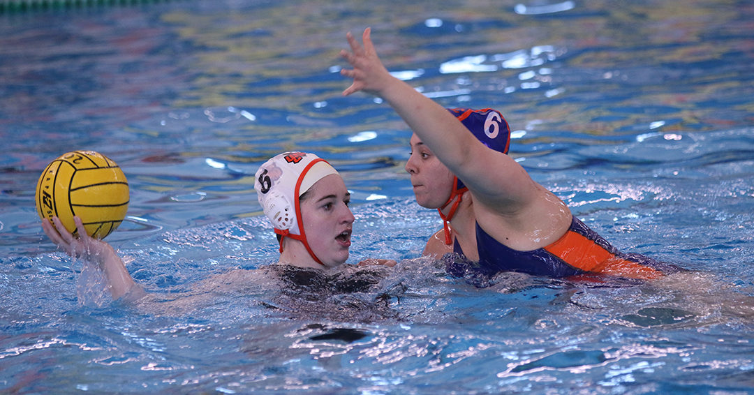 Galasso Does the Trick as Division III No. 7 Macalester College Upends Utica College, 15-3, in Opening Game of 2018 Collegiate Water Polo Association Division III Championship