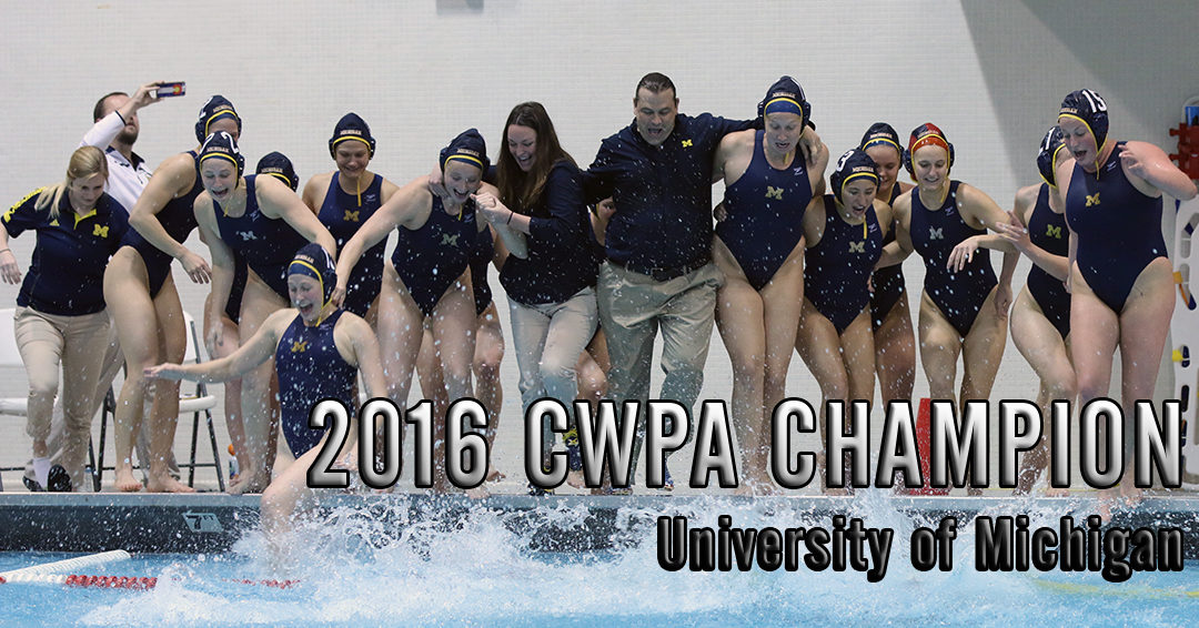 Flashback Friday: 2016 Women’s Collegiate Water Polo Association Championship Title Game Highlights