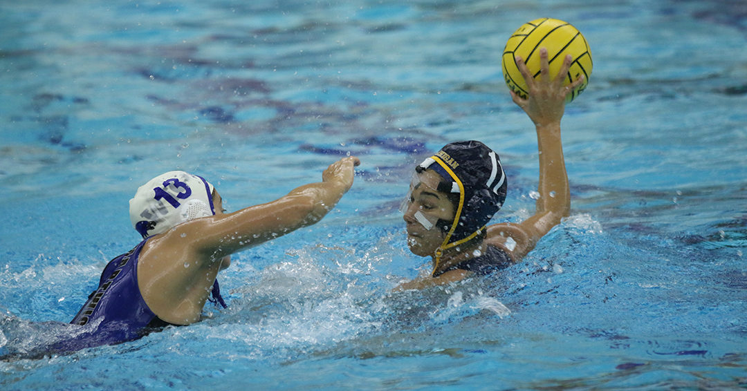 University of Michigan’s Sofie Pontre Takes May 14 Collegiate Water Polo Association Division I Rookie of the Week Honors