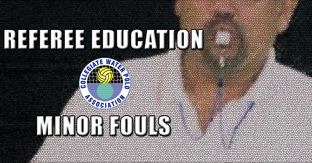 Collegiate Water Polo Association Referee Hand Signals Library Minor