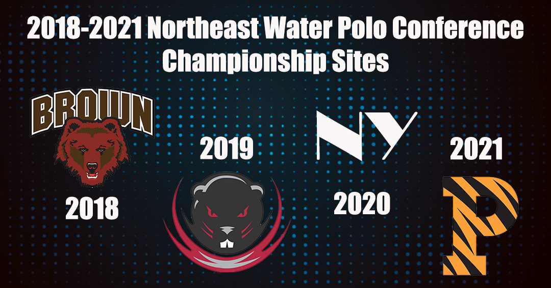 Northeast Water Polo Conference Championship Sites Released for 2018-to-2021
