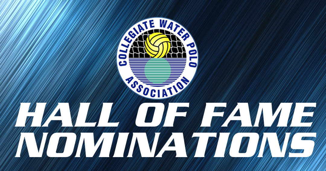 Collegiate Water Polo Association Seeks Nominations for Hall of Fame