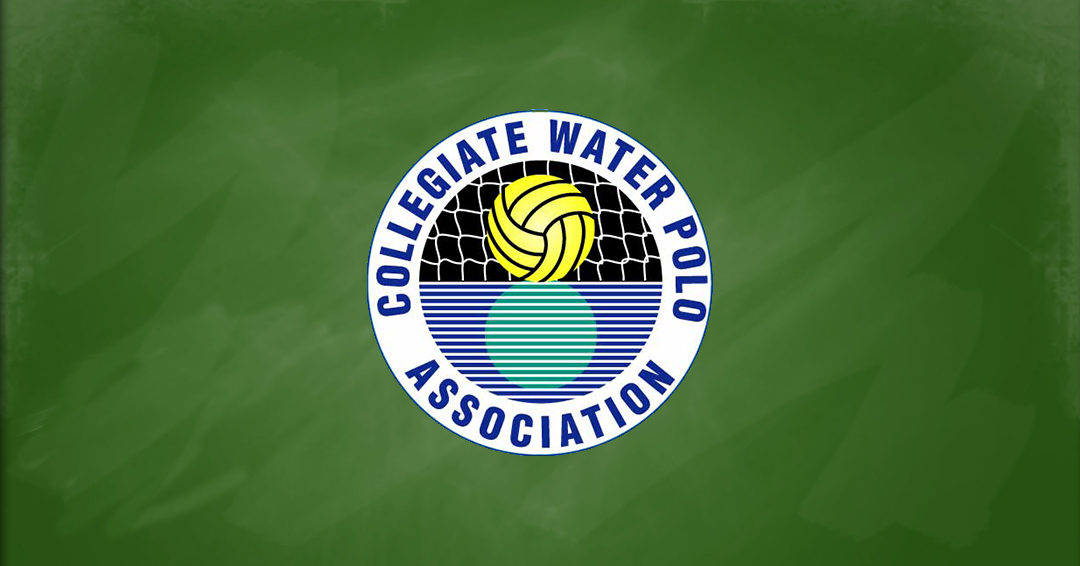 Collegiate Water Polo Association Accepting Nominations for 2018-19 Men’s & Women’s Varsity & Collegiate Club Scholar-Athlete of the Year Awards
