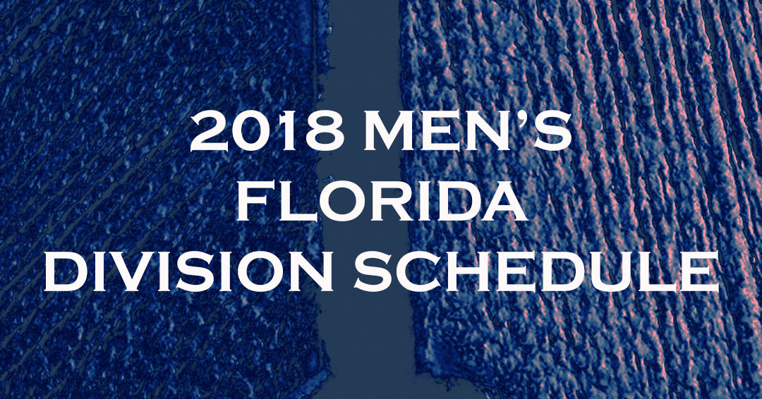 Collegiate Water Polo Association Releases 2018 Men’s Collegiate Club Florida Division Schedule