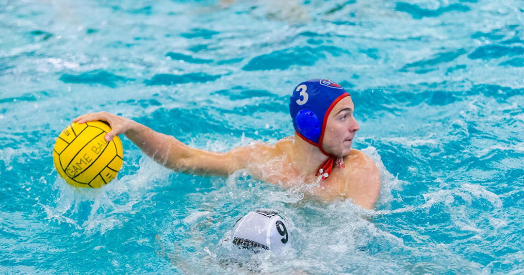 St. Francis College Brooklyn’s Will Lapkin is a Magician with the Water Polo Ball