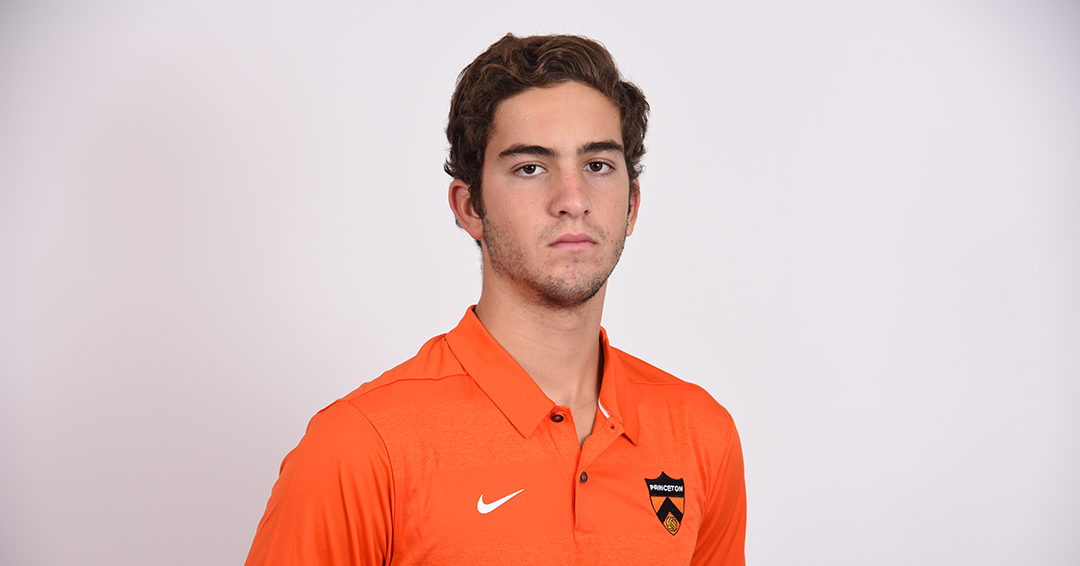 Princeton University’s Billy Motherway Nets September 20 Northeast Water Polo Conference Defensive Player of the Week Honor