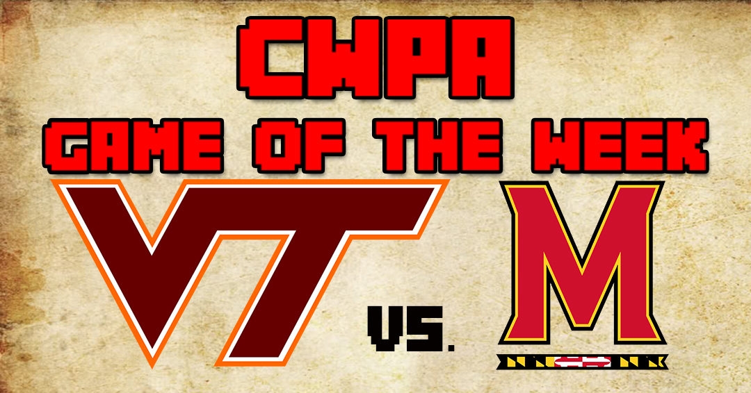 CWPA Network Game of the Week: Virginia Tech vs. University of Maryland at 2017 Atlantic Division Tournament