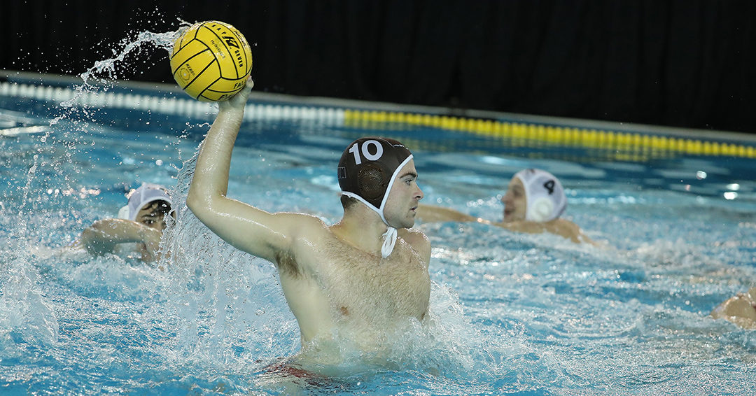 Brown University Clips Division III No. 7 Massachusetts Institute of Technology, 11-10 OT, in Northeast Water Polo Conference Clash