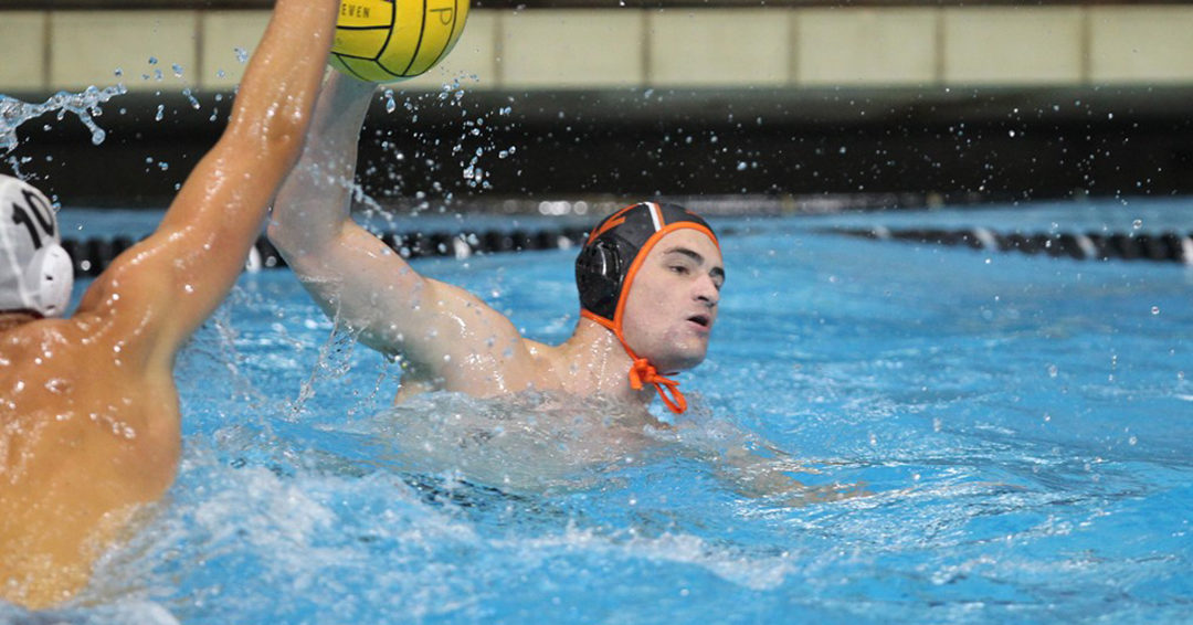 No. 13 Princeton University Claws Past Brown University, 16-11, & Division III No. 7 Massachusetts Institute of Technology, 14-7, in Northeast Water Polo Conference Action