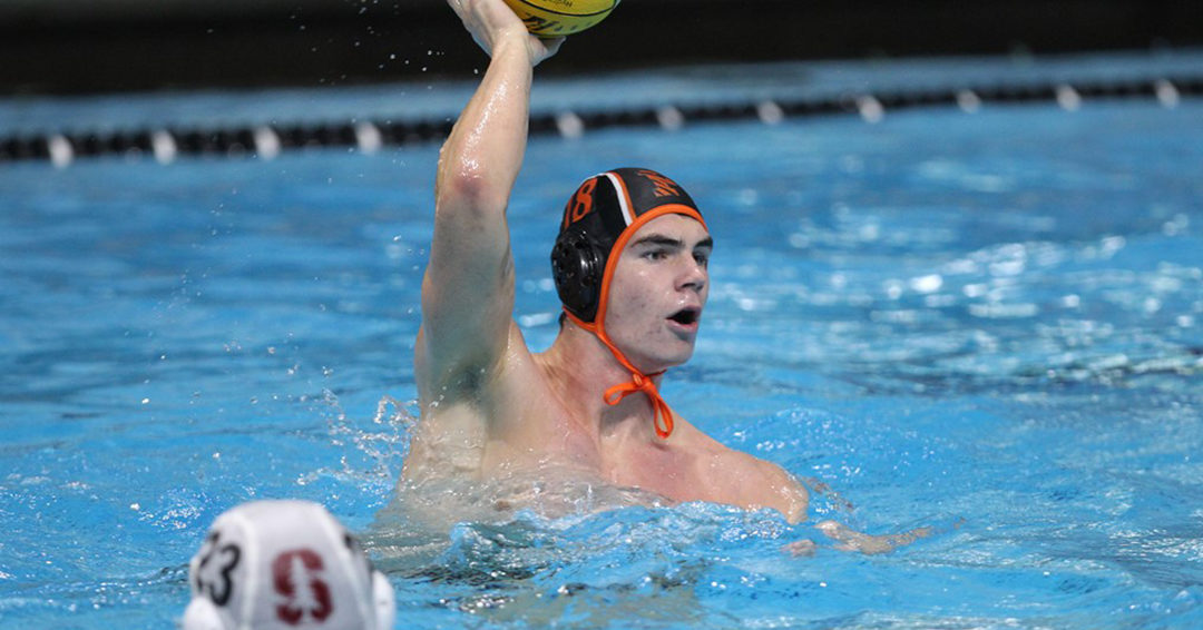 Princeton University’s Mitchell Cooper Earns November 11 Northeast Water Polo Conference Player of the Week Honor