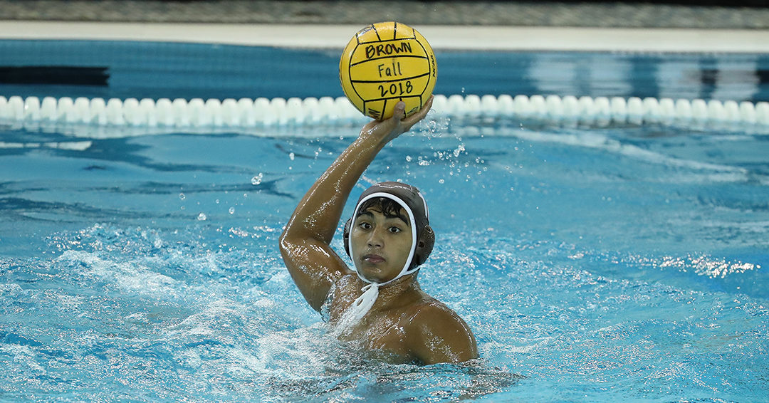 No. 14 Brown University Defeats Iona College, 9-5, & Falls to St. Francis College Brooklyn, 13-12 OT, in Northeast Water Polo Conference Doubleheader