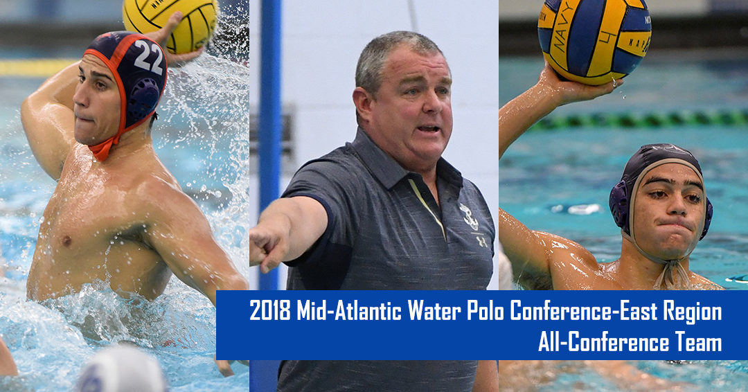 2018 Mid-Atlantic Water Polo Conference-East Region All-Conference Team Named; Bucknell University’s Rade Joksimovic Takes Third Consecutive MAWPC-East Most Valuable Honor
