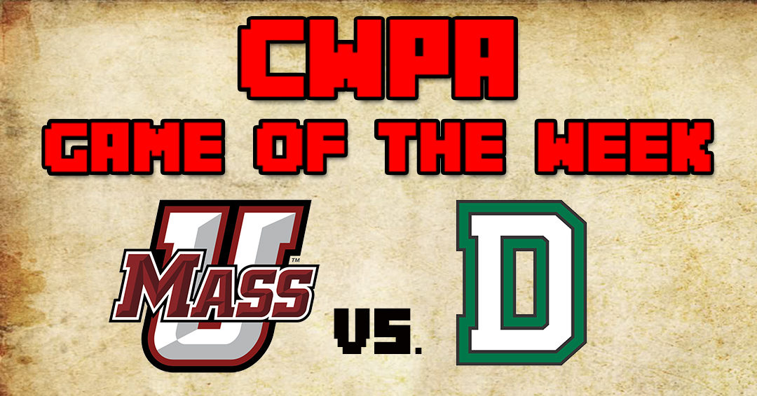 Collegiate Water Polo Association Network Game of the Week: University of Massachusetts vs. Dartmouth College in 2018 Women’s Collegiate Club New England Division Action