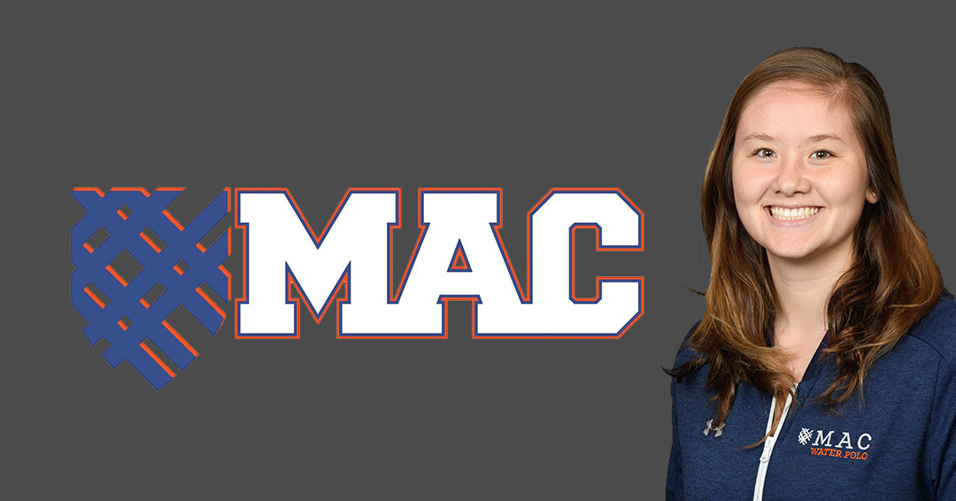 Macalester College’s Courtney Overland Snags March 4 Collegiate Water Polo Association Division III Co-Defensive Player of the Week Honors