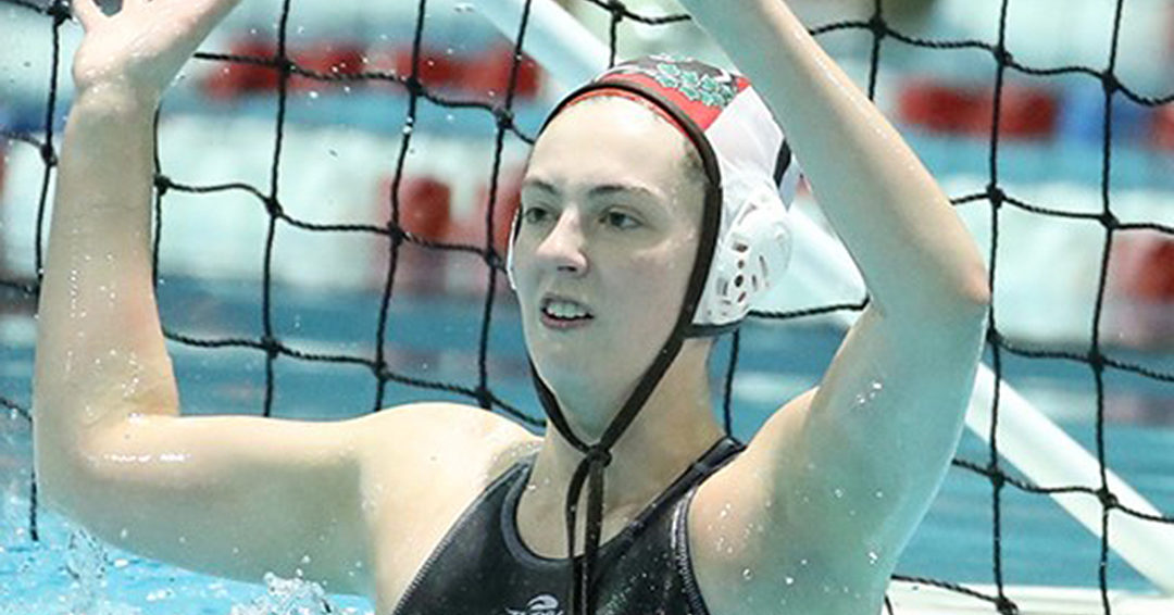 Brown University’s Lauren Burns Corrals March 25 Collegiate Water Polo Association Division I Defensive Player of the Week Award