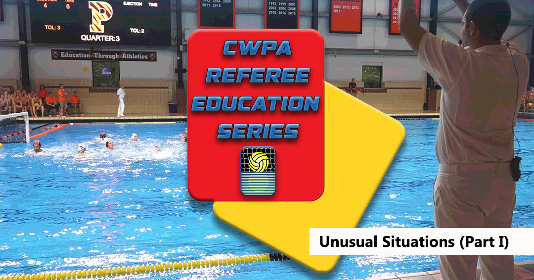 Collegiate Water Polo Association Online Referee Education Series Throwback: Unusual Situations (Part I)