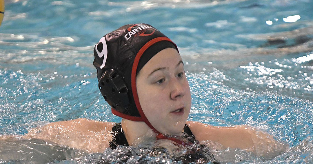 Carthage College Clips Wittenberg University, 9-8, & Stumbles Versus Division III No. 8 Macalester College, 9-4, on First Day of Final Collegiate Water Polo Association Division III-West Region Weekend