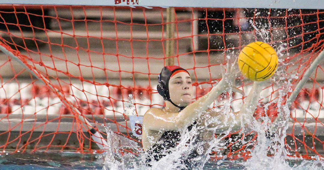 Carthage College’s Emma Jeronimus Takes April 15 Collegiate Water Polo Association Division III Defensive Player of the Week Status