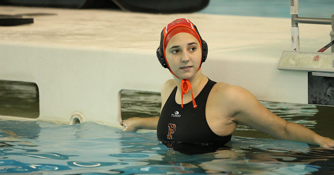 Princeton University’s Marissa Webb Earns April 29 Collegiate Water Polo Association Division I Defensive Player of the Week Award