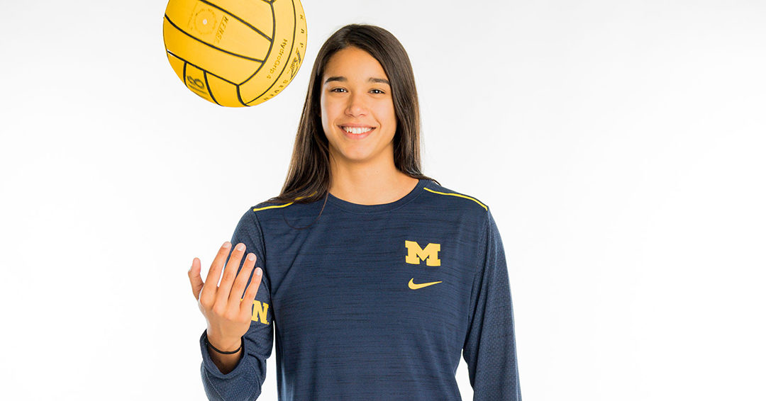 University of Michigan’s Sofie Pontre Earns May 13 Collegiate Water Polo Association Division I Defensive Player of the Week Notice