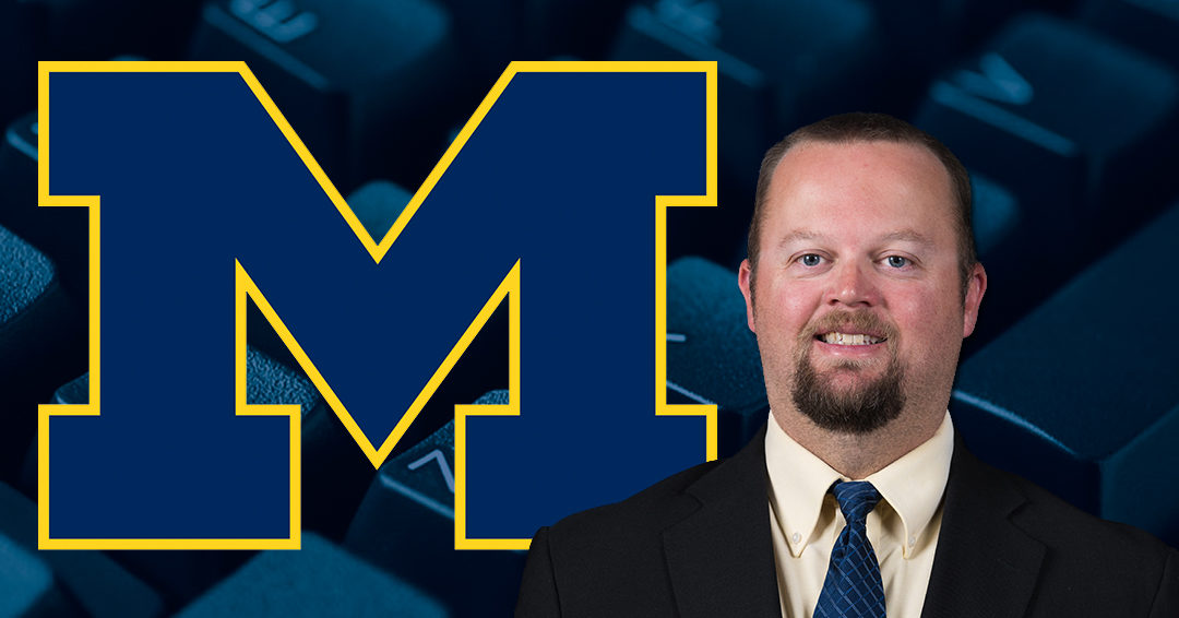 University of Michigan’s Ben Blevins Named 2018-19 Collegiate Water Polo Association Women’s Division I Sports Information Director of the Year