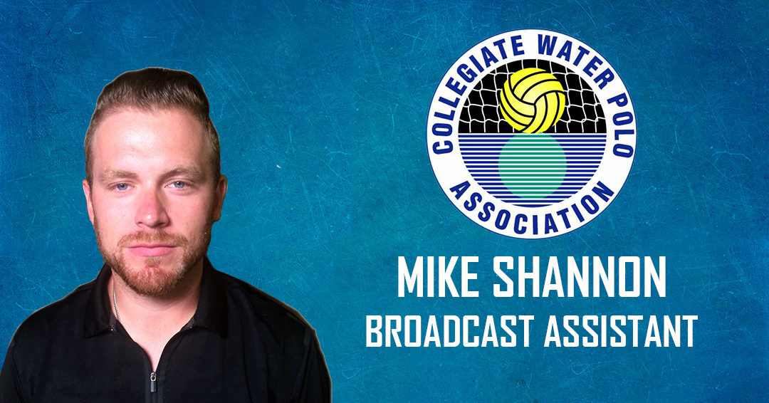 Mike Shannon Named Collegiate Water Polo Association Broadcast Assistant