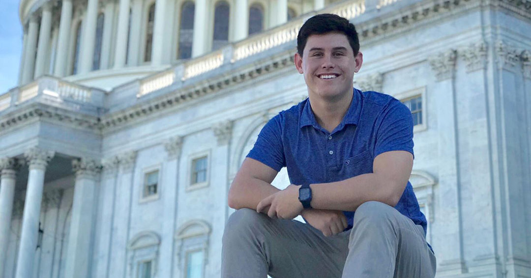 Zachary Pendolino of George Washington University Men’s Water Polo is Making a Mark on Capitol Hill