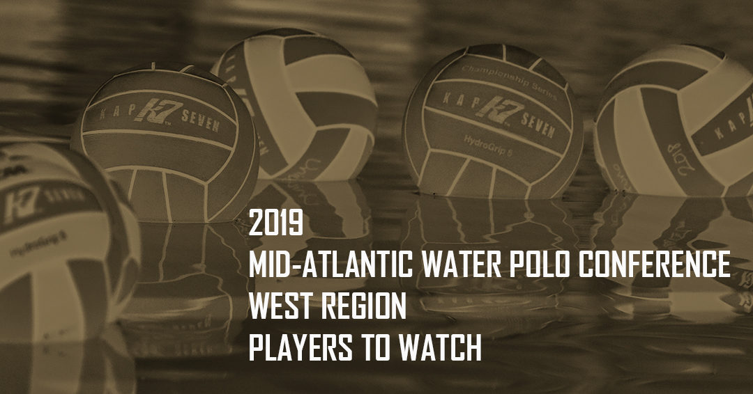 Nine Named to 2019 Mid-Atlantic Water Polo Conference-West Region “Players to Watch List”
