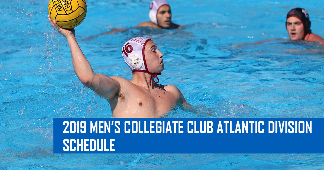 Collegiate Water Polo Association Releases 2019 Men’s Collegiate Club Atlantic Division Schedule