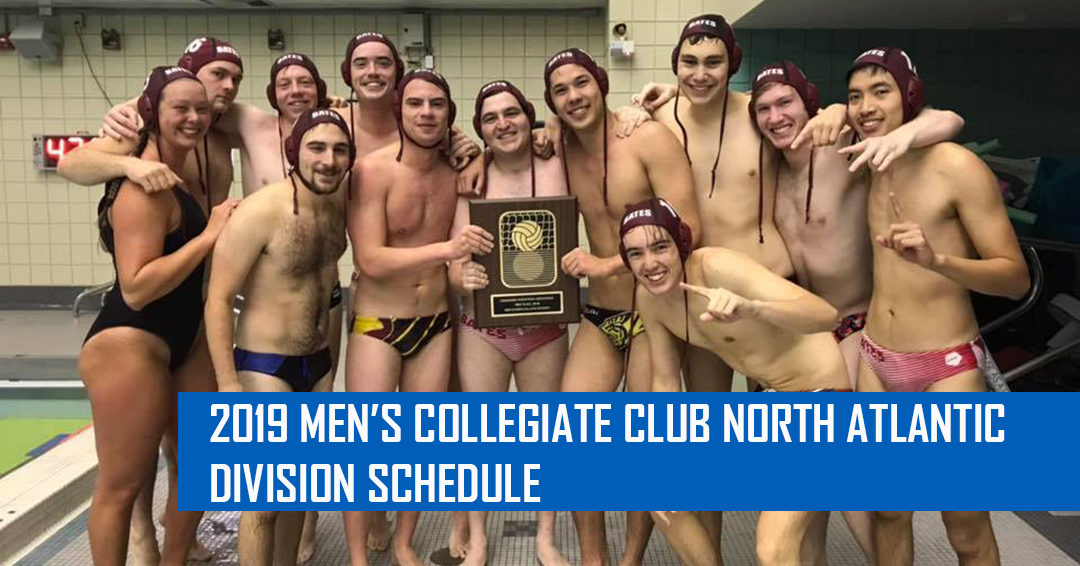 Collegiate Water Polo Association Releases 2019 Men’s Collegiate Club North Atlantic Division Schedule