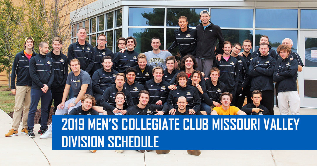 Collegiate Water Polo Association Releases 2019 Men’s Collegiate Club Missouri Valley Division Schedule