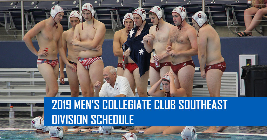 Collegiate Water Polo Association Releases 2019 Men’s Collegiate Club Southeast Division Schedule