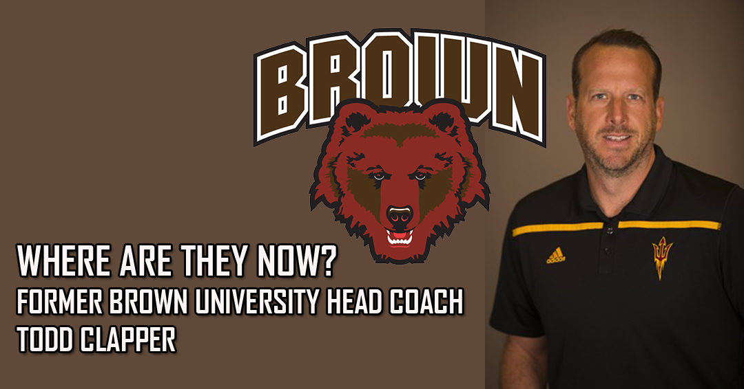 Where Are They Now: Former Brown University Head Coach Todd Clapper