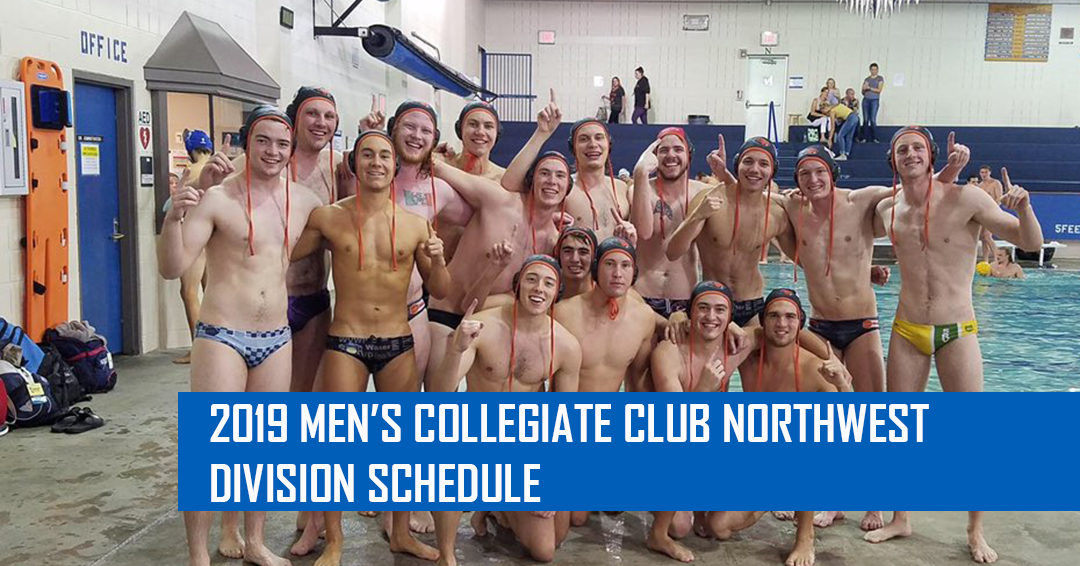 Collegiate Water Polo Association Releases 2019 Men’s Collegiate Club Northwest Division Schedule