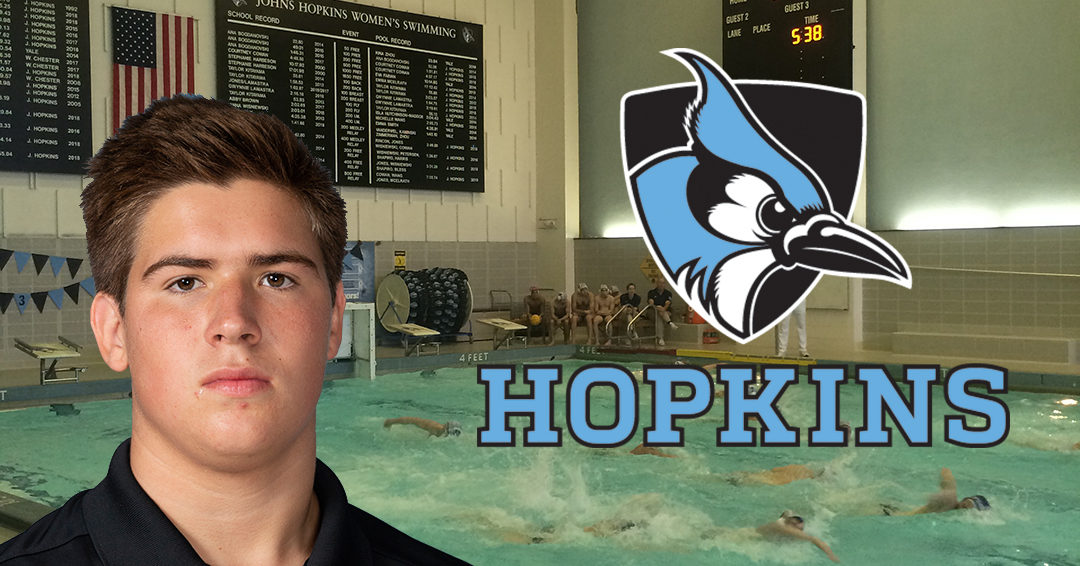 Johns Hopkins University’s Chris Freese Garners September 23 Mid-Atlantic Water Polo Conference Rookie of the Week Accolade