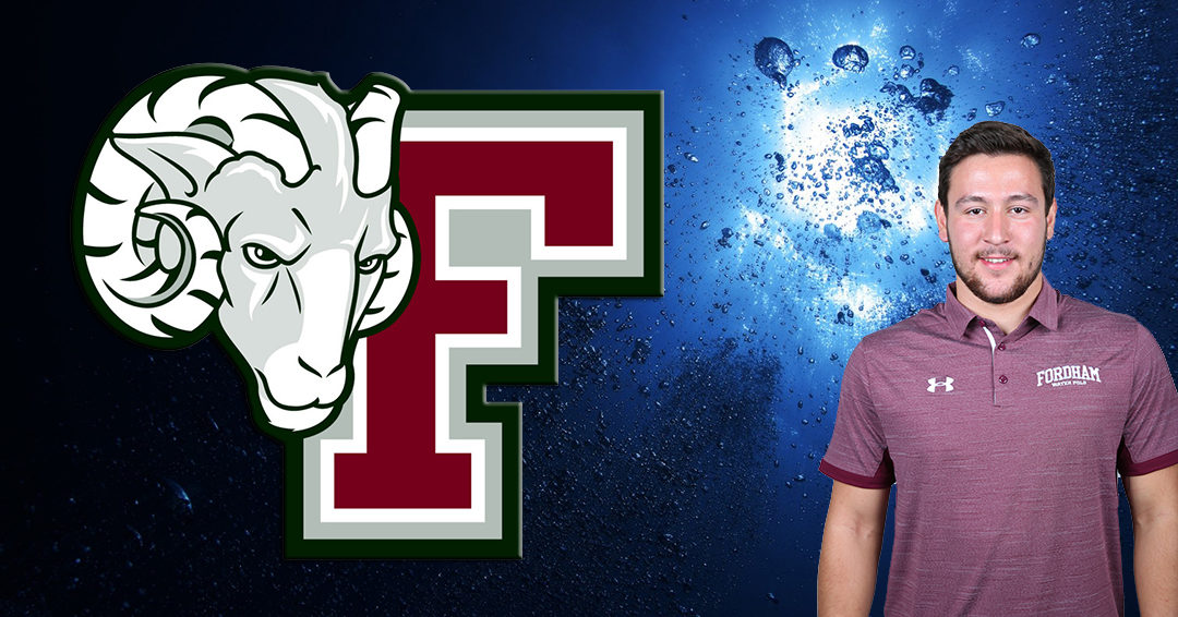 Fordham University’s Dimitris Koukias Takes September 23 Mid-Atlantic Water Polo Conference Player of the Week Honor
