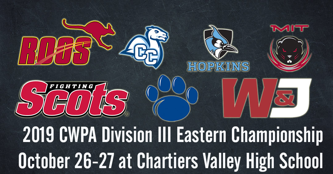 Collegiate Water Polo Association Releases Seeds & Schedule for 2019 Division III Eastern Championship on October 26-27 at Chartiers Valley High School